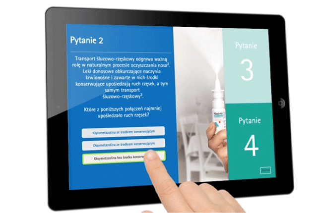 The iPad app - quiz and e-learning for pharmacists